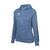 UMBRO Flex Full Zip Hood W Blå 38 Jakke med hette i resirkulert polyester 