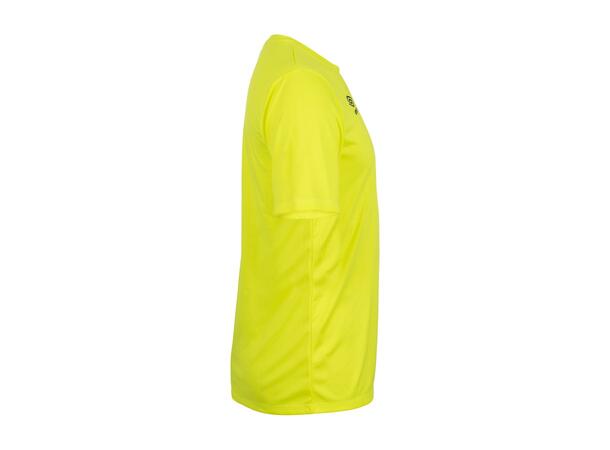 UMBRO Cup SS Jersey jr Neongul 164 Spillertrøye i 100% polyester 
