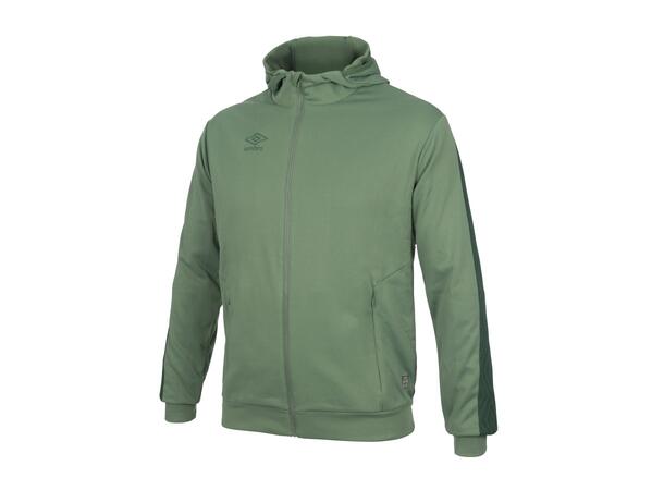 UMBRO Flex Full Zip Hood Grønn XL Jakke med hette i resirkulert polyester 