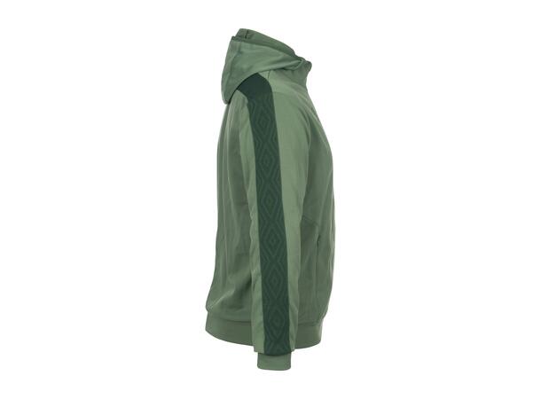 UMBRO Flex Full Zip Hood Grønn XL Jakke med hette i resirkulert polyester 