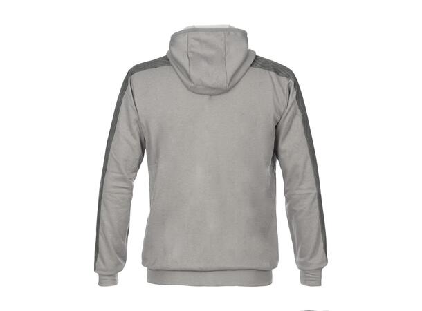 UMBRO Flex Full Zip Hood J Lys grå 164 Jakke med hette i resirkulert polyester 