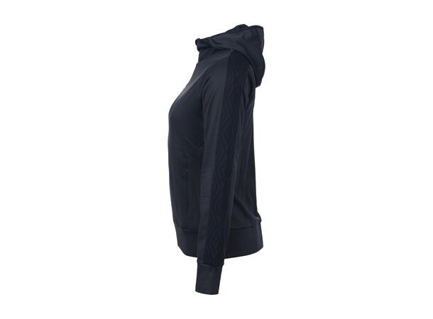 UMBRO Flex Full Zip Hood W Marine 38 Jakke med hette i resirkulert polyester 