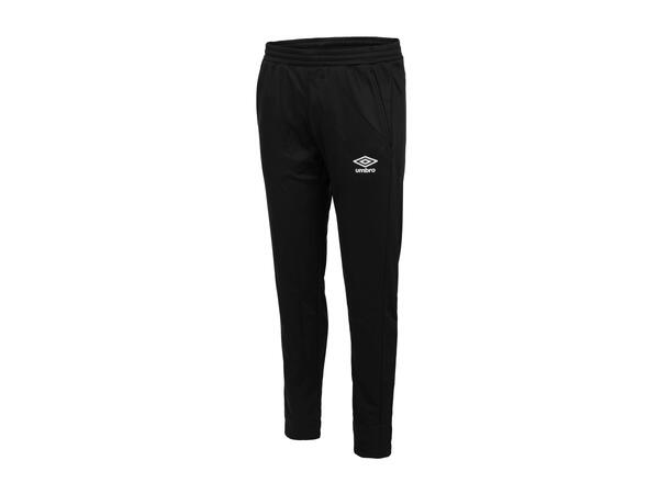 UMBRO Flex Pant Jr Sort 152 Bukse til junior i resirkulert polyester 