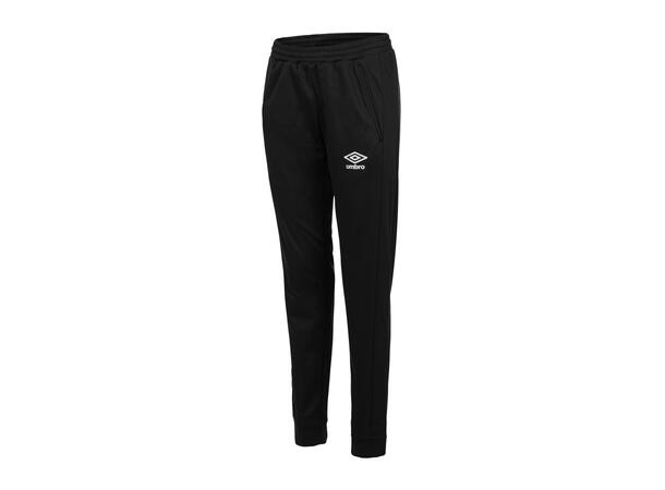 UMBRO Flex Pant W Sort 38 Bukse til dame i resirkulert polyester 