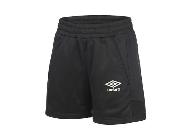 UMBRO Flex Shorts W Sort 38 Shorts til dame i resirkulert polyester 