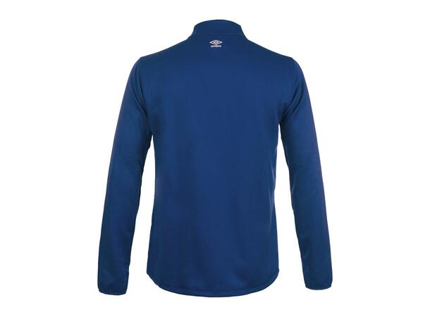 UMBRO Liga Half Zip jr Blå 140 Treningsgenser med glidelås til junior 