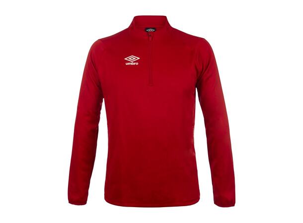 UMBRO Liga Half zip Rød M Treningsgenser med glidelås 