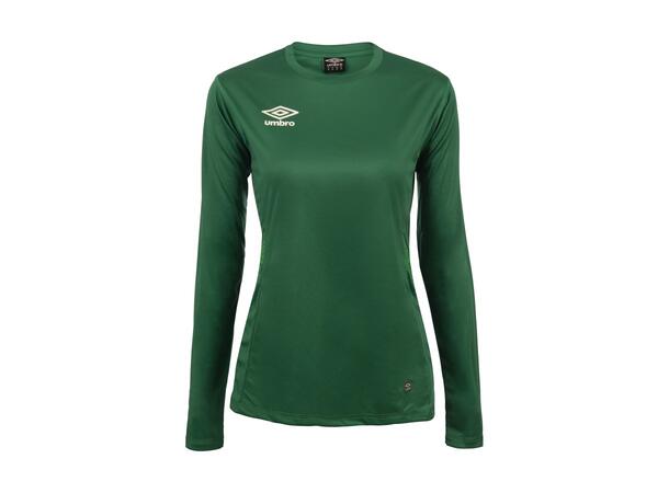 UMBRO Liga LS Jersey W Grønn 38 Flott langermet spillertrøye til dame 
