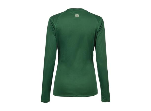 UMBRO Liga LS Jersey W Grønn 38 Flott langermet spillertrøye til dame 