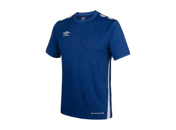 UMBRO UX Pro SS Jsy Blå/Hvit XL Flott kortermet spillertrøye 