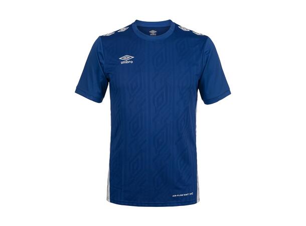 UMBRO UX Pro SS Jsy Blå/Hvit XL Flott kortermet spillertrøye 