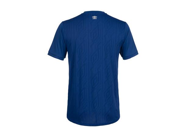 UMBRO UX Pro SS Jsy Blå/Hvit XL Flott kortermet spillertrøye 