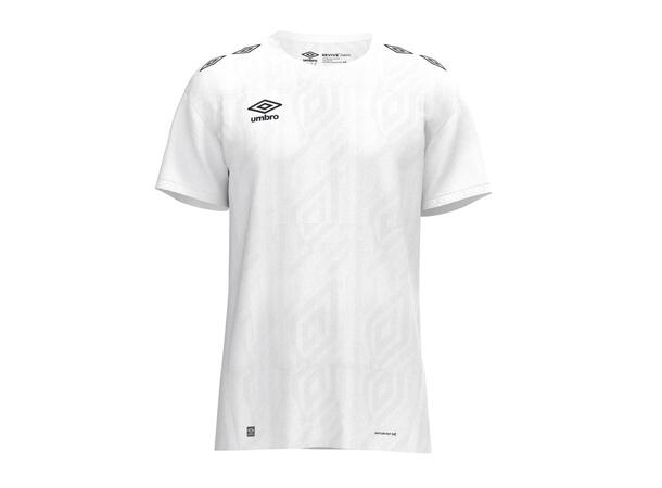 UMBRO UX Pro SS Jsy Hvit/Sort XL Flott kortermet spillertrøye 