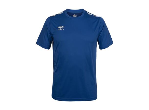 UMBRO UX Pro Trn Tee Blå/Hvit XL Teknisk trenings t-skjorte 