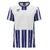 UMBRO Inter Strip Jsy SS Hvit/Blå XS Stripet teknisk spillertrøye 