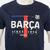 ST Barcelona Text Cotton Tee J Marine 12 Barcelona print t-shirt junior 
