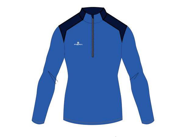 FIBRA Halfzip Blå L Treningsgenser 
