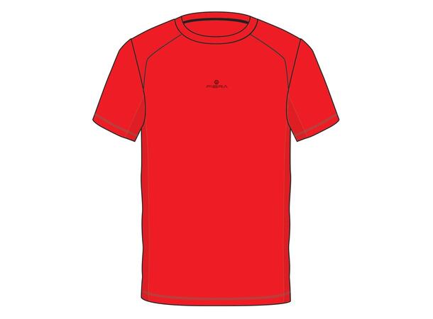 FIBRA Trn Tee Jr Rød 152 Trenings T-skjorte ti ljunior 