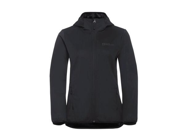 JW Windhain Hoody W Sort M 