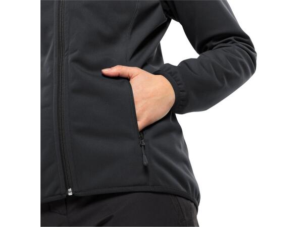 JW Windhain Hoody W Sort M 