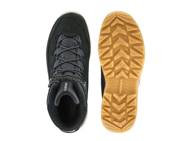 LOWA Ottawa Evo GTX Sort/Beige 9,5 Vinterstøvel med Gore-Tex 