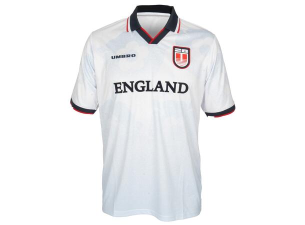 UMBRO England Jersey Hvit L Retro fotballskjorte 