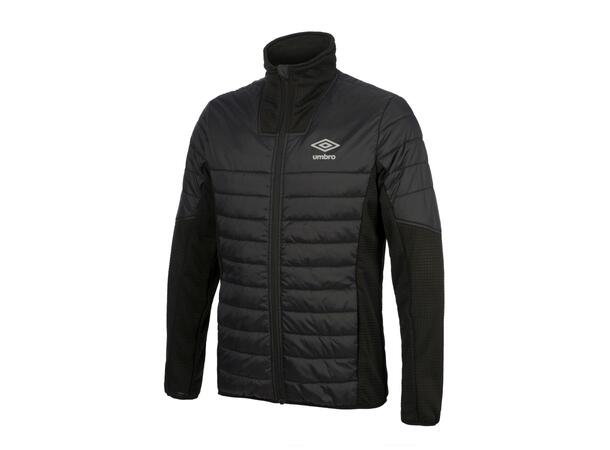 UMBRO Hybrid Jacket Sort L Behagelig trenings- og fritidsjakke 