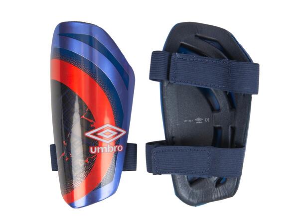 UMBRO Neo Pro Tecta2 Guard Strap Blå S Leggskinn med leggstropper 