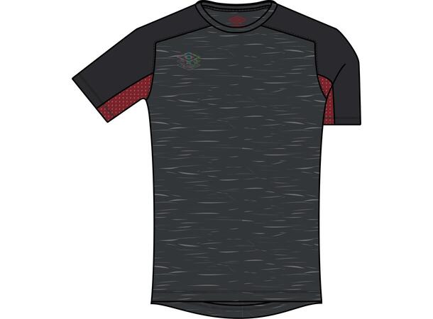 UMBRO Pro Tr Poly Tee Sort M Trenings t-shirt 