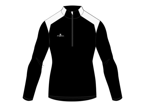 FIBRA Halfzip Jr Sort 152 Treningsgenser til junior 