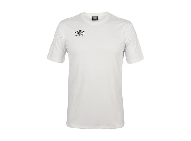 UMBRO Cup SS Jersey jr Hvit 140 Spillertrøye i 100% polyester 