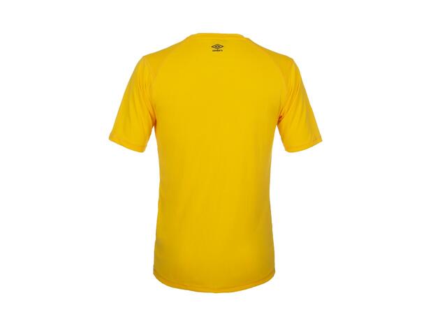 UMBRO Liga SS Jersey jr Gul 140 Spillertrøye i resirkulert kvalitet JR 