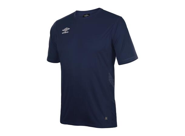 UMBRO Liga SS Jersey jr Marine 140 Spillertrøye i resirkulert kvalitet JR 