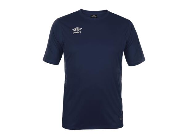 UMBRO Liga SS Jersey jr Marine 140 Spillertrøye i resirkulert kvalitet JR 