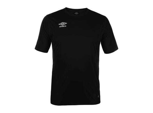UMBRO Liga SS Jersey jr Sort 140 Spillertrøye i resirkulert kvalitet JR 