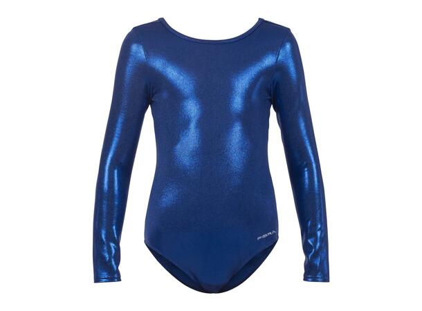 FIBRA Gym Leotard Basic LSW Blå 164 Langermet turndrakt 