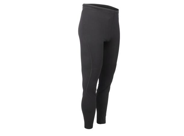 FIBRA Long Tights Sort L Lang tights med god elastisiitet 