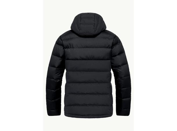 JW Ather Down Hoody W Rds Sort M Jack Wolfskin Dunjakke til dame 