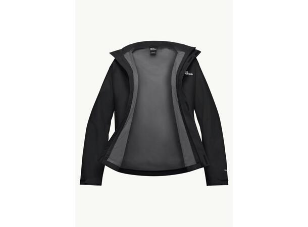 JW Trailtime 2L Jkt M Sort L Jack Wolfskin Skalljakke 