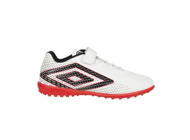 UMBRO Aurora II Lo TF VE Jr Hvit 28 Fotballsko til junior med velcro 
