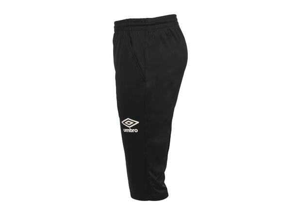 UMBRO Core 3/4 pant Sort S Treningsbukse i 3/4 lengde 