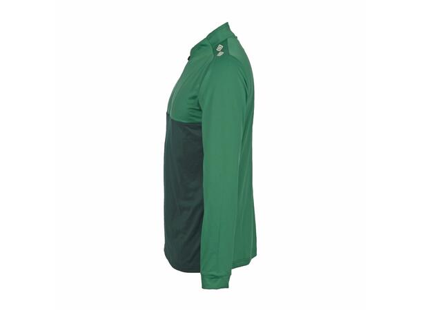 UMBRO UX Pro Half Zip Jr Grønn/Hvit 164 Treningsgenser med glidelås til junior 