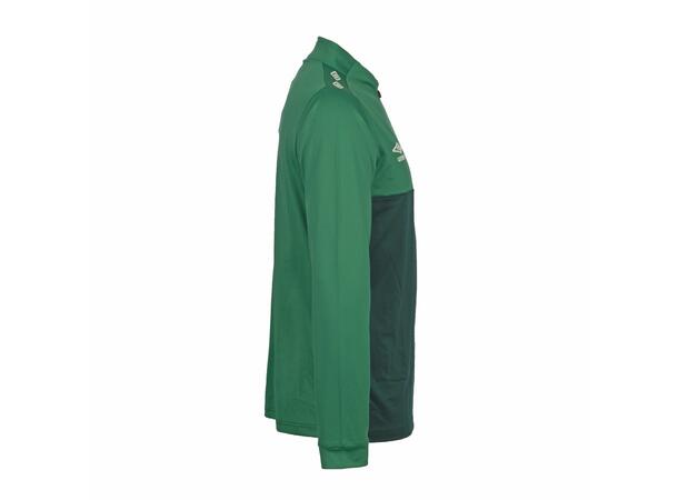 UMBRO UX Pro Half Zip Jr Grønn/Hvit 164 Treningsgenser med glidelås til junior 