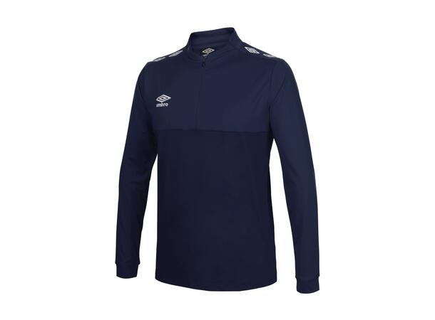UMBRO UX Pro Half Zip Marine/Hv XXL Treningsgenser med glidelås 