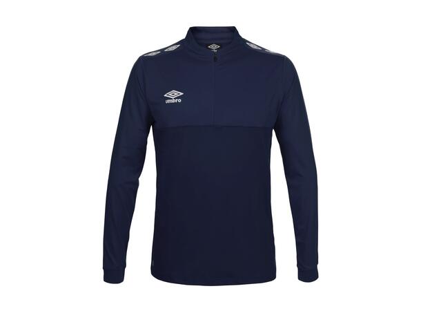 UMBRO UX Pro Half Zip Marine/Hv XXL Treningsgenser med glidelås 