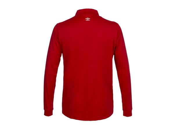 UMBRO UX Pro Half Zip Rød/Hvit L Treningsgenser med glidelås 