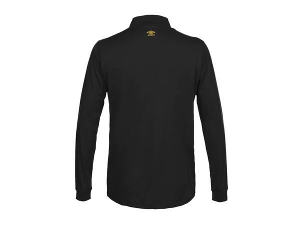 UMBRO UX Pro Half Zip Sort/Gul L Treningsgenser med glidelås 