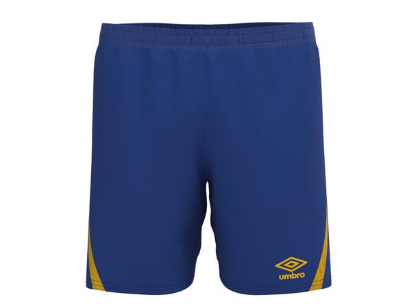 UMBRO UX Pro Shorts Jr Blå/Gul 140 Flott spillershorts junior 