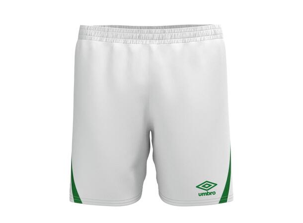 UMBRO UX Pro Shorts Jr Hvit/Grønn 164 Flott spillershorts junior 