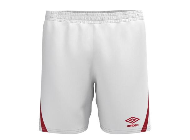 UMBRO UX Pro Shorts Jr Hvit/Rød 164 Flott spillershorts junior 